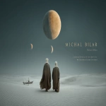 **a poster with "Michael Delmar images" Shadows in a dark room at midnight, Enki Bilal art B&W tykho moon woman with fishermen on a boat on the sea, beautiful yoga sand dunes, saguaro cacti, beats antique, androgynes DNA strand, perfectly beautiful people, full bodies walking through a desert sand dunes following bedouins, Enki BIlal illustrated STyle Double exposure, extreme details, rich dynamic colors, spirit, invocation, 3d, two sun solar system, full moon, stars, esoteric, sheer, Peridot, emerald green. citrine, ultramarine blue, diamonds, gold, sunset, high contrast, painting classic, oil , diodes, bows, velvet vogue, iridescent, holographic, full body pose, transparent details, colorized, neon pastel color palette, photorealistic, highly detailed, transparent parts, looks like professional hdr photography in fashion magazine, editorial photography, global illumination, moody lighting, post-processing, glowing shadows, chromatic aberration, black and white balance, scattering, beautiful cinematic lighting, lumen reflections, post-production, high fashion, tone mapping, shaders, diffraction grading 3d, octane render, detailed, hyperrealistic, 8k, --chaos 92 --ar 8:5 --stylize 750 --v 7.0** - Image #2 <@843177938186797076>