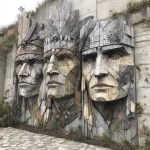 **cosmonautumnal Native American scuptural art Seattle Washington waterfront Park art --s 250 --c 25 --iw 3 --raw --q 4 --p jh81ly1 4x7uqag** - Image #2 <@1059634795207991457>