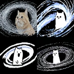 **Silly cat makes a silly face at accretion disk --ar 3:2 --profile fn9opxx u22owga 2z3eyk3 ro2ke7q y9a56jc --draft** - <@937851746712186921> (fast)