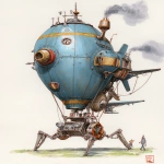 **an airshipper named Mr. Dendrokinetic --ar 5:7 --v 7.0 --raw** - Image #1 <@1071135204846096475>