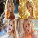 **Blond hair korean young women, gold, happy, pretty, cute --v 6.1 --ar 16:9** - <@1136199270224117860> (fast)
-# Create, explore, and organize on [midjourney.com](<https://midjourney.com/imagine?from_discord=1>)