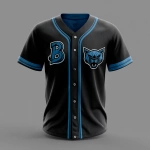 **baseball jersey concept design for the Boston Bobcats. Black and blue colors.** - Image #2 <@645095506447564800>