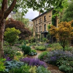 **Ambassadors garden london full of colourful plants** - Image #4 <@1013385397600002048>