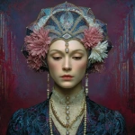 **<https://s.mj.run/LHSCYIg4QiU> <https://s.mj.run/hhDbh-eWJtQ> Marie Antoinette's coral reef wig subjects her to the most beautiful headache ever --profile lr3vzn1 --stylize 1000** - Image #3 <@1057110090387296366>