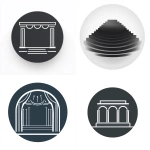 **vector icon representing the theater,, clean circle layout, minimalist sacred geometry, dark grey, white background, clarity and alignment, OS design aesthetic --v 6.1** - <@1101835891716133034> (fast)
-# Create, explore, and organize on [midjourney.com](<https://midjourney.com/imagine?from_discord=1>)