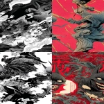 **Yokai, Japanese ghost batman. Terror. Anime style. By Greg Capullo, by Frank Miller. --ar 9:16 --tile** - <@435173731518906378> (fast)
-# Create, explore, and organize on [midjourney.com](<https://midjourney.com/imagine?from_discord=1>)