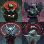 **the horned black winged lavender kimono queen spinning around the stars of light, she might be the one i take tonight --ar 2:3 --sref 2538114577 1717166573 531168650 24 6 --p ajjw9qi --sv 4 --s 666 --v 7.0** - <@788265797444173834> (fast)