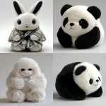 **plush beanie baby netsuke --v 6.1 --p lfwh18v --style raw** - <@997245562065789039> (relaxed)