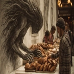 **<https://s.mj.run/52NbkCRsenY> viennoiserie weird encounter --ar 16:9 --v 7.0 --raw** - Image #4 <@1071135204846096475>