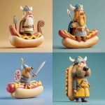 **Leif Erikson hotdog** - <@372410297786433538> (relaxed)
-# Create, explore, and organize on [midjourney.com](<https://midjourney.com/imagine?from_discord=1>)