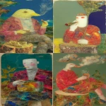 **<https://s.mj.run/w3WUq9uJd08> a 3d gangsta nerf cartoon duck made up of a beautiful opalized wood colors, smoking a cigar, sitting on a tree stump --v 7.0 --p ojgx1bc 1dby126 besdyf1 qu45389 --iw .50 --no borders --ar 9:16 --s 450 --q 4 --c 3** - <@1059292469474373672> (fast, stealth)
-# Create, explore, and organize on [midjourney.com](<https://midjourney.com/imagine?from_discord=1>)