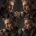 **create a realistic image of someone who drinks coffee recreationally** - Variations (Strong) by <@1063553018886373386> (fast)