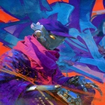 **techno graffiti --p jq23c61 --ar 3:4** - Image #1 <@948741381743083580>