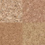 **seamless tileable particle board texture, wood chips and fragments pressed together, natural wood tones in browns and beiges, realistic surface detail, fine grain, compressed wood particles, subtle variation in chip sizes, matte finish, architectural material, top-down view, even lighting, 4k quality, photorealistic --tile --s 25 --ar 1:1 --quality 2** - <@701603354954170449> (fast)