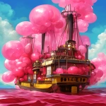 **bubblegum brigantine --ar 4:5 --niji 6 --p jgdlvfv --raw --no bikini** - Image #1 <@948741381743083580>