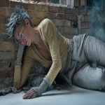 **Hyperreal conceptual paintings style, intriguing and enigmatic-cinematic atmosphere, clear image, surrealism, gideon the ninth, hdr, highly detailed, style raw --p zhav629 --chaos 10 --exp 10 --s 5 --ar 3:2 --v 7.0** - Image #4 <@1008993788670263326>