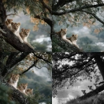 **lion family lounging in limbs of trees; african oneiroscape world --p u88526m --s 666 --c 5 --raw** - <@706239324991258744> (fast)
-# Create, explore, and organize on [midjourney.com](<https://midjourney.com/imagine?from_discord=1>)