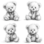 **teddy bear drawing --v 7.0** - Variations (Strong) by <@1013988553807646733> (fast)