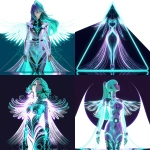 **<https://s.mj.run/sIDGHk6AuLY> ::1 neon Epsilon Aurigae --sref 4023863480::6 <https://s.mj.run/sIDGHk6AuLY> ::1 <https://s.mj.run/LxbVXgQFWJQ> ::1 --ar 1:1 --s 1000 --niji 7 --c 5 --raw** - <@1152889510158401576> (fast)