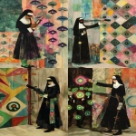 **technowarrior nun battles the panopticon --sref 1999999999 1999999991 416557976 2252558232 698008135 1078492728 2187294478 217414415 416417418 7337 80085 696969 47 73 97 100 --sv 4 --p 9h3xora --niji 6 --ar 3:4 --raw --no sexy** - <@948741381743083580> (relaxed)