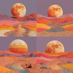 **blissful Halloween candy quicksand --sref 1662338142 238810998 704438408 --v 7.0 --sw 20 --s 500** - Variations (Strong) by <@911637101290877029> (fast)