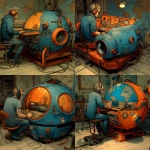 **<https://s.mj.run/JGGUA8uc3gQ> a continental drift stea punk operating with the machine --v 7.0 --raw** - Variations (Strong) by <@1071135204846096475> (fast)