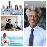 **Images to make a corporative presentation of a company dealing with helth in an organizational environment using people in diferentes jobs** - Image #1 <@1089475588244389918>