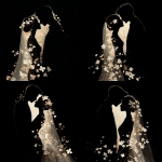 **elegant bride and groom silhouette. Romantic, on black background, white flowers, veil, realistic, warm highlights,** - Variations (Strong) by <@1015760515127050260> (fast)
-# Create, explore, and organize on [midjourney.com](<https://midjourney.com/imagine?from_discord=1>)