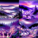 **impossibly noir Shanghai nightlife, Sanskrit woodcut in kathakali spring palette, horses and carts in Kathakali old masters technique, mountaintop pass, deep focus distant winding path down forested mountainside --raw --v 7.0 --sref 2707741649 3685607445 4085918670** - <@1000163713564823602> (fast)