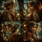 **Star Wars reimagined in the style of belle epoque ; in the style of cinematic style photography, photorealistic images, ray tracing, subsurface-scattering, realistic lighting, live action 3D rendering --v 7.0 --p 7u4x1qi --ar 3:4 --s 750** - Remix (Strong) by <@419578677106311168> (fast)