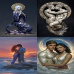 **almagest embracing mermaid --ar 3:5 --c 55 --exp 80 --v 7.0 --p 5y87kb8** - <@460556773359747082> (fast)
