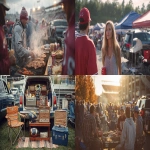 **tailgating --ar 16:9** - <@1123037808404221962> (fast)