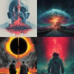 **world of pulchritudinous dreams / taut thriller / B-movie / geomagnetic storm / mind-bending intricate blend of joviality and gripping science fiction adventure / noir classic / primal / raw / stunning / unforgettable / wabi-sabi / delectation fuel / industrial light dyad glitch --no women, girls, females, borders, collages, frames, split screens** - <@1080572898269466724> (relaxed)