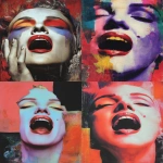 **techno graffiti --p v95am5p --ar 3:4** - Variations (Strong) by <@948741381743083580> (relaxed)