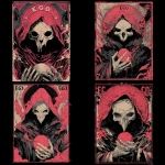 **ego death comic book art style version --v 7.0** - Variations (Strong) by <@855660211822264340> (relaxed, stealth)