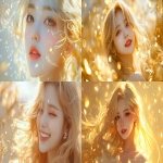 **Blond hair korean young women, gold, happy, pretty, cute --v 6.1 --ar 16:9** - <@1136199270224117860> (fast)
-# Create, explore, and organize on [midjourney.com](<https://midjourney.com/imagine?from_discord=1>)