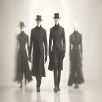 **There are Monsters and there are Angel Manneqins, in the style of Voice of the Beehive music video, with slight motion blur --ar 99:70 --s 250 --c 25 --iw 3 --raw --q 4 --p jh81ly1 4x7uqag** - Image #3 <@1059634795207991457>