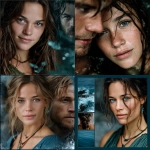 **a beautiful lady imagine a man from Atlantis. They will fall in love. --s 555 --p iuf2e3p --v 7.0** - <@1095327453129482370> (relaxed)