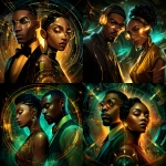 **Harlem Renaissance Afrocentric Futurism male and female beings --s 500 --v 7.0 --p fv5f8vr** - <@804921100534153246> (fast)