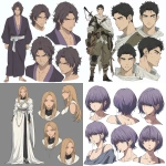 **original anime character, hand-drawn portrait style, thick bold outlines, clean cel-shading, visible sketch lines, crosshatching on fabric folds and underlying anatomy, ultra-detailed line art with zero clutter, sharp and defined facial features, full-color rendering, high visual clarity of face and body, character-centered composition include multiple perspective variants: frontal heroic close-up (face and torso squared), three-quarter angle showing jawline and stance depth, low-angle upward shot for size and presence, high-angle downward for clothing detail, side profile close-up with flowing fabric and sharp expression uncluttered background, zero special effects, only character and clothing, emphasis on silhouette, expression, pose, and detailed costume, anime character design with clear visual logic --niji 6 --raw** - <@266429059049848832> (fast)
-# Create, explore, and organize on [midjourney.com](<https://midjourney.com/imagine?from_discord=1>)