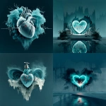 **double exposure graffiti neon pinline drawn red pumping heart in middle of the graffiti --sref <https://s.mj.run/rNBEb5Cwing> --niji 7 --s 1000 --ar 1:1** - <@1152889510158401576> (fast)