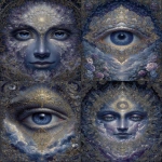 **Alex Grey's Almagest in the style of (drumroll please) . . . Alex Grey --v 7.0 --s 200 --ar 4:5 --exp 100** - Remix (Strong) by <@926596241574461530> (fast)