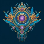 **create an emblem for a superhero team, they are called the Rift Guardians, representing portal jumper heroes who jump through portal rifts to protect the world --v 7.0** - Image #4 <@1078934788603392080>