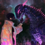 **plasma diplodocus befriends plasma saber tooth tiger --ar 4:5 --niji 6 --p 1ko4kyo --sref 7337 696968 73 --sv 4 --raw** - Image #2 <@948741381743083580>