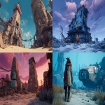 **monochronolith borderlands 3 --ar 16:9** - <@391048027051261958> (fast)