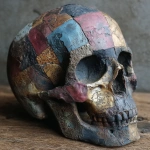 **patchwork telomere skull charcoal burnt --s 250 --v 7.0** - Image #2 <@974789918188535848>