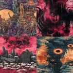 **Rise of the undead swarm under the eerie monochronolith, an ill omen. Watercolor and color pencil. Consistent lines. --chaos 15 --ar 9:16 --v 6.1 --stylize 150 --tile** - <@435173731518906378> (fast)
-# Create, explore, and organize on [midjourney.com](<https://midjourney.com/imagine?from_discord=1>)