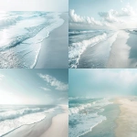 **serene white sandy beach in PANTONE 11-4201 (Cloud Dancer), gentle waves washing ashore, soft light, tranquil and airy atmosphere, cinematic wide shot, elegant and peaceful mood --ar 16:9 --v 6.0** - <@1124732812239589386> (fast)
-# Create, explore, and organize on [midjourney.com](<https://midjourney.com/imagine?from_discord=1>)
