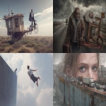 **Hyperreal conceptual paintings style, intriguing and enigmatic-cinematic atmosphere, clear image, surrealism, the rapture, hdr, highly detailed, style raw --p zhav629 --chaos 10 --exp 10 --s 5 --ar 3:2 --v 7.0** - <@1008993788670263326> (fast)