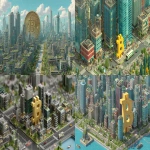 **big bitcoin in a megapolis city, detailed --ar 16:9 --p 8281hej --v 7.0** - <@1183565915632181310> (turbo)